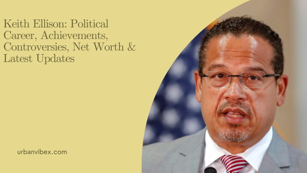 Keith Ellison, Minnesota Attorney General and former U.S. Congressman, speaking at a public event.