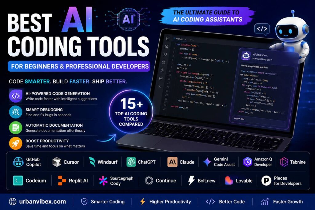 Best AI coding tools for beginners and professional developers in 2026